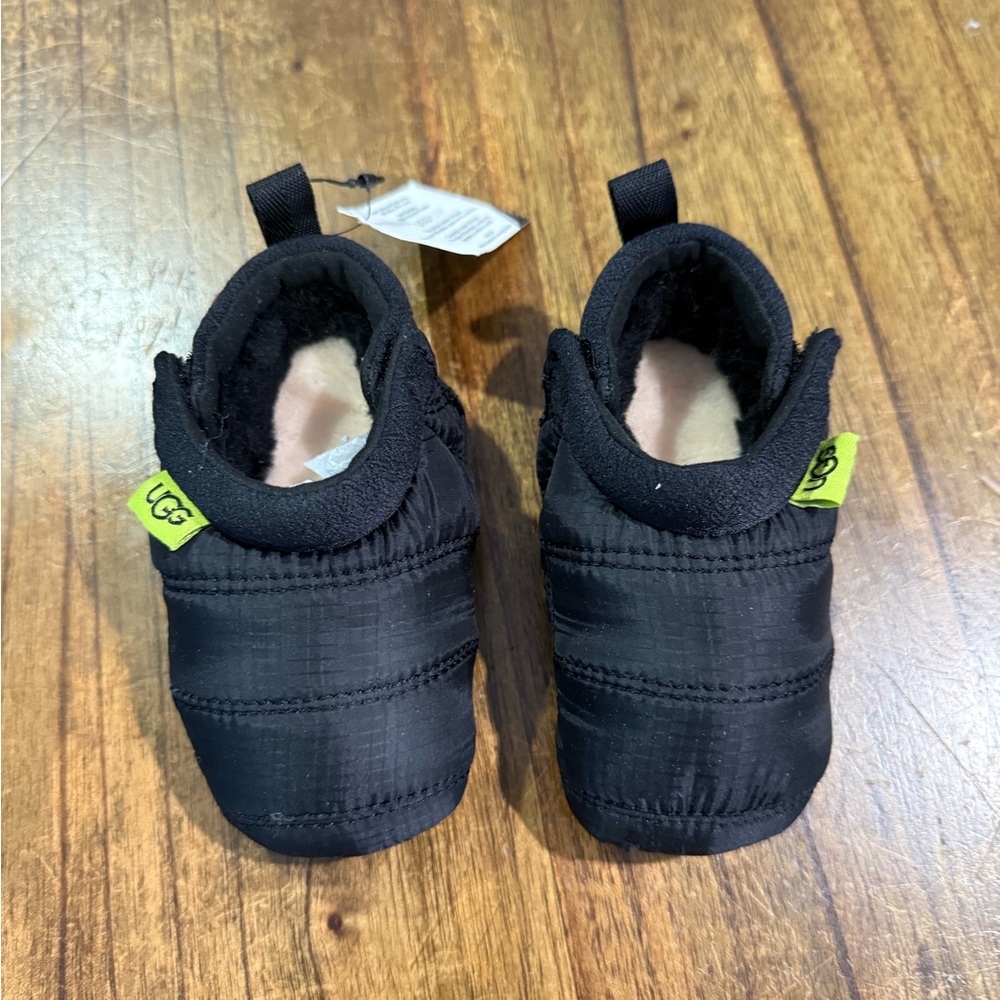 UGG Black Kids Slippers